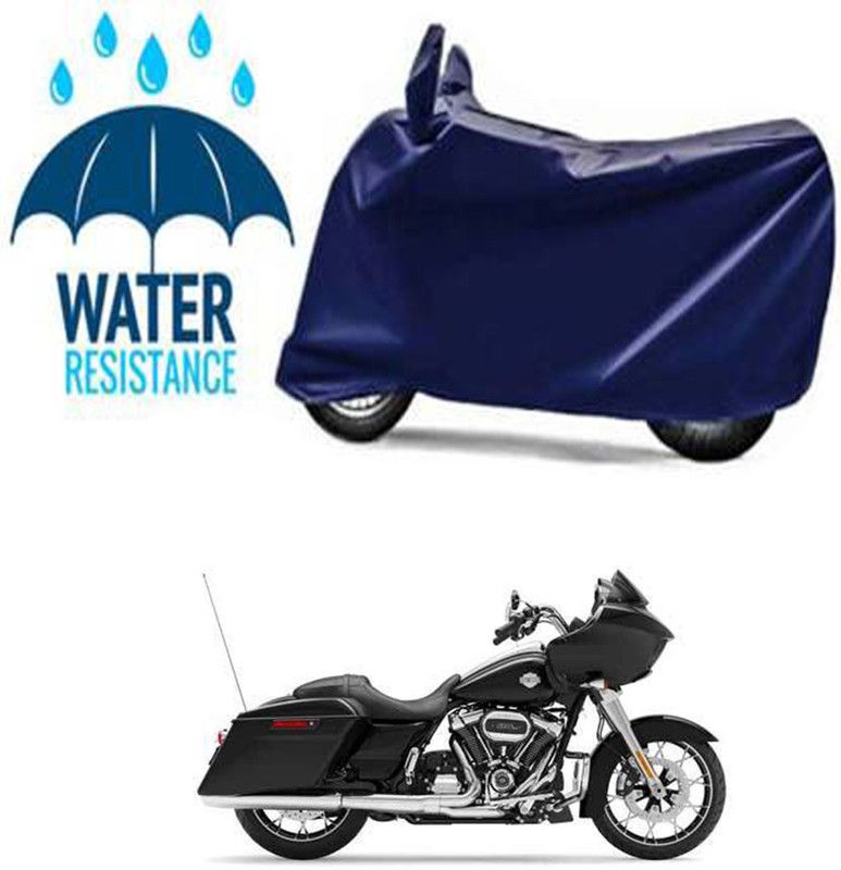 RONISH Waterproof Two Wheeler Cover for Harley Davidson  (Road Glide Special, Blue)