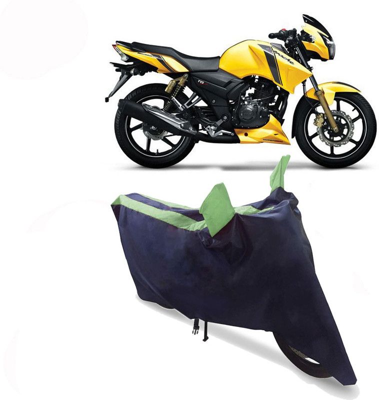 EXOME Two Wheeler Cover for TVS  (Apache, Green)