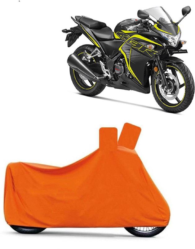 MoTRoX Two Wheeler Cover for Honda  (CBR 250R, Orange)
