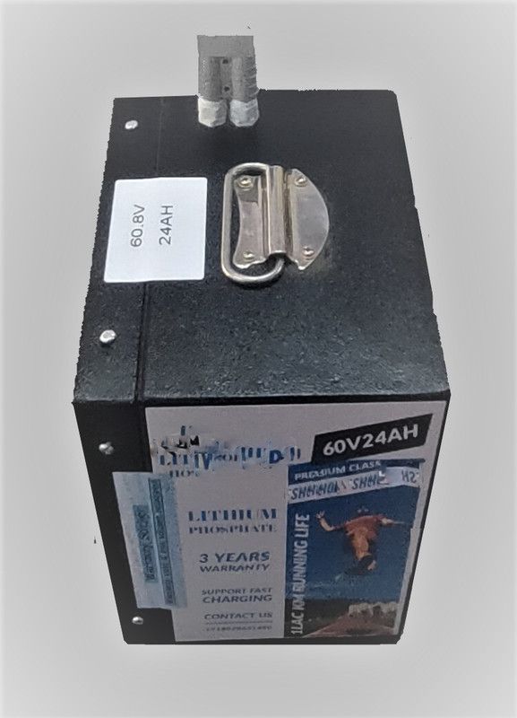 rsr ev batteries 60V 24AH LITHIUM PHOSPHATE BATTERY 24 Ah Battery for All Vehicles