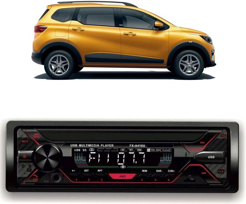 Purpleheart Car Stereo FX- A100U Car Stereo with Bluetooth, USB, SD Card , Aux P-480 Car Stereo  (Single Din)