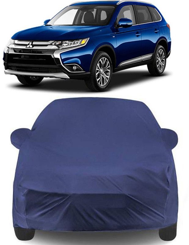Zooper Car Cover For Mitsubishi Outlander (With Mirror Pockets)  (Blue)