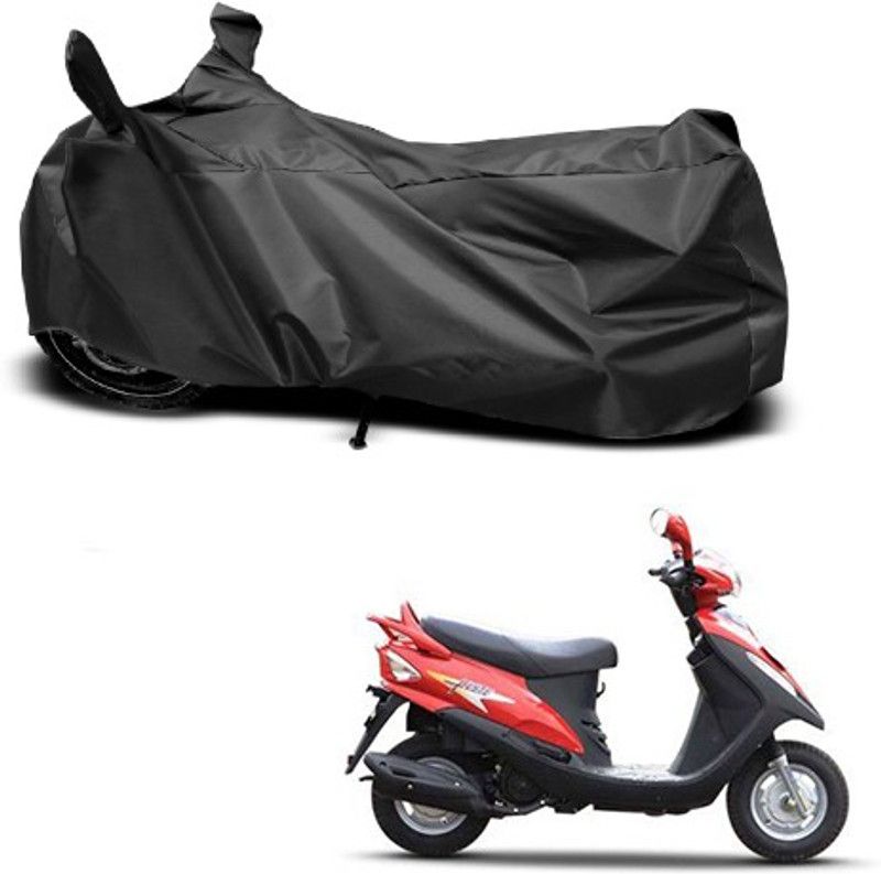 APNEK Waterproof Two Wheeler Cover for Mahindra  (Flyte, Black)
