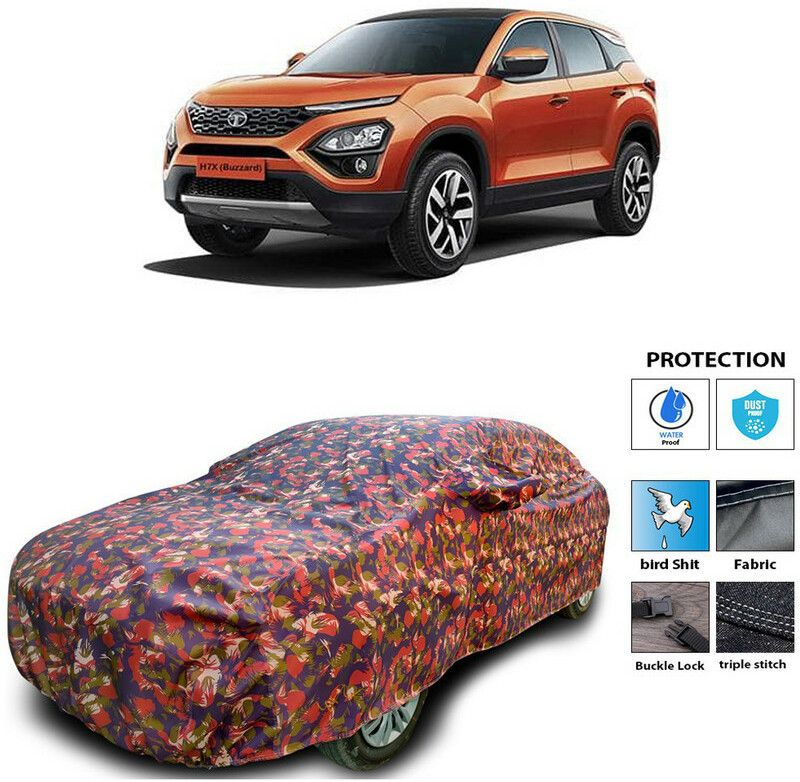 Genipap Car Cover For Tata H7X (With Mirror Pockets)  (Multicolor)