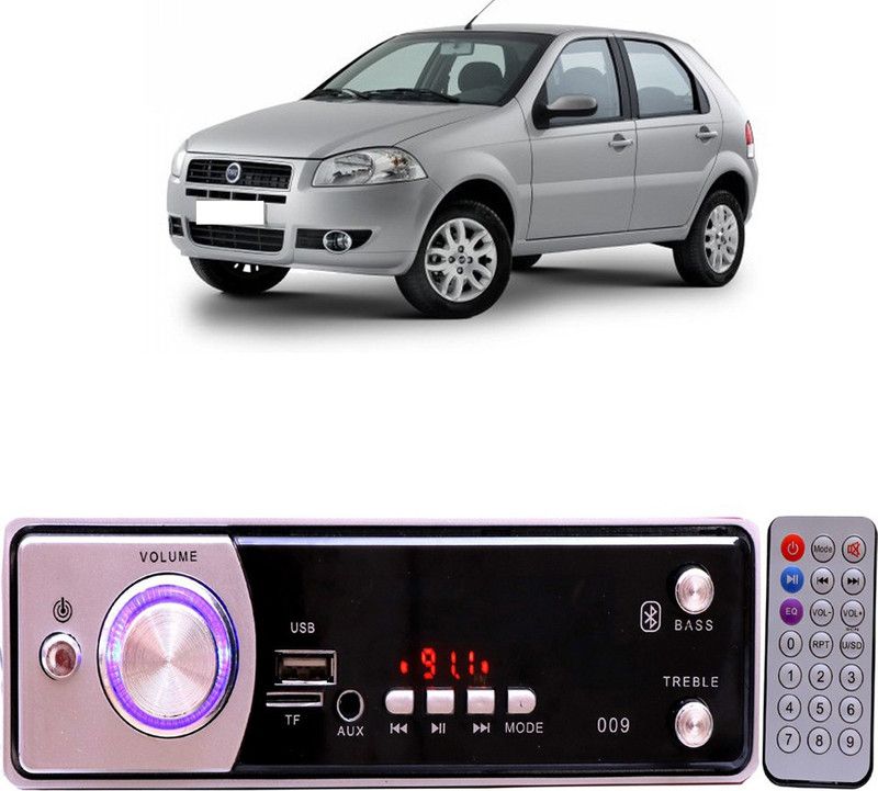 YUNEIK Silver009 BLUETOOTH/USB/SD/AUX/FM/MP3 Car Stereo ( Single Din) Y-112 Car Stereo  (Single Din)