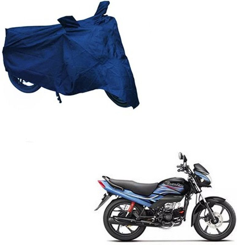 THE REAL ARV Waterproof Two Wheeler Cover for Hero  (Passion Plus, Blue)