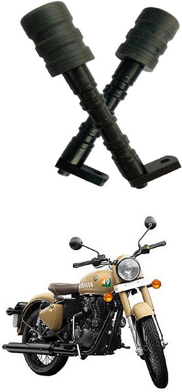 Enfield Works Super Strong Universal Bike Crash Guard Black / Slider B -269  (Universal For Bike)