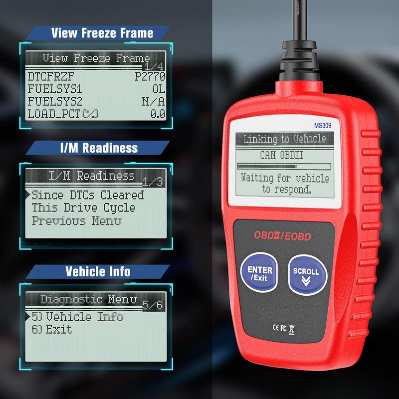 SellRider MS309 CAN OBD-II Diagnostic Code Scanner Brand: Autel OBD Reader