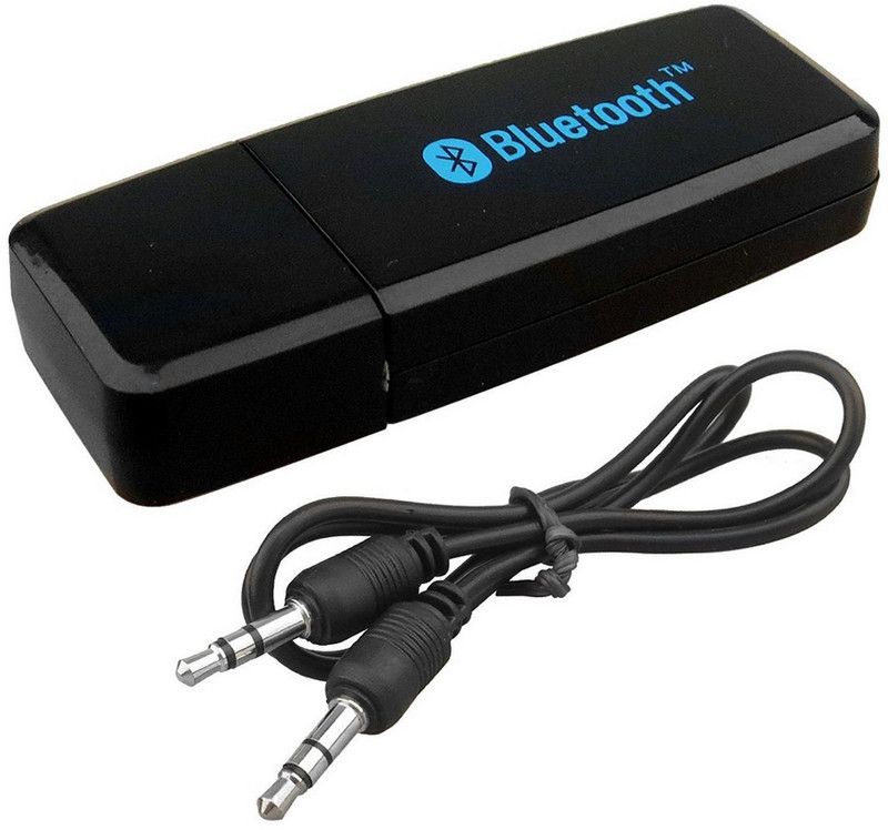 SHOPLINE v2.1+EDR Car Bluetooth Device with Audio Receiver  (Black)