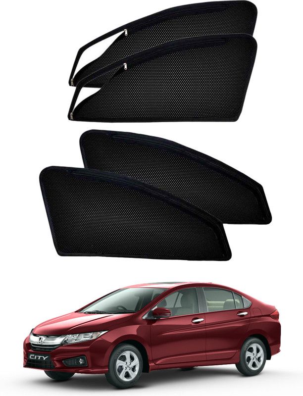 PEEPS STORE Side Window Sun Shade For Honda City  (Black)