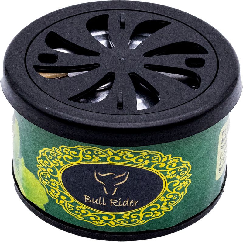 Bull Rider Green Tea Car Freshener  (80 g)