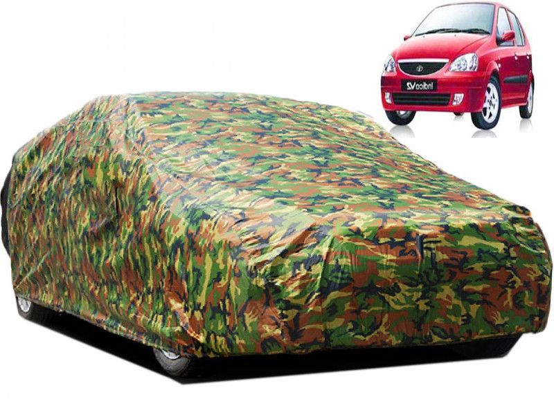 RAIN SPOOF Car Cover For Tata Indica V2 (Without Mirror Pockets)  (Multicolor)