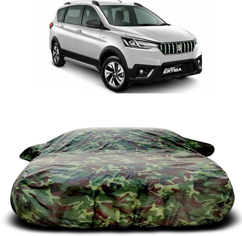 Ascension Car Cover For Maruti Suzuki Ertiga (With Mirror Pockets)  (Green)
