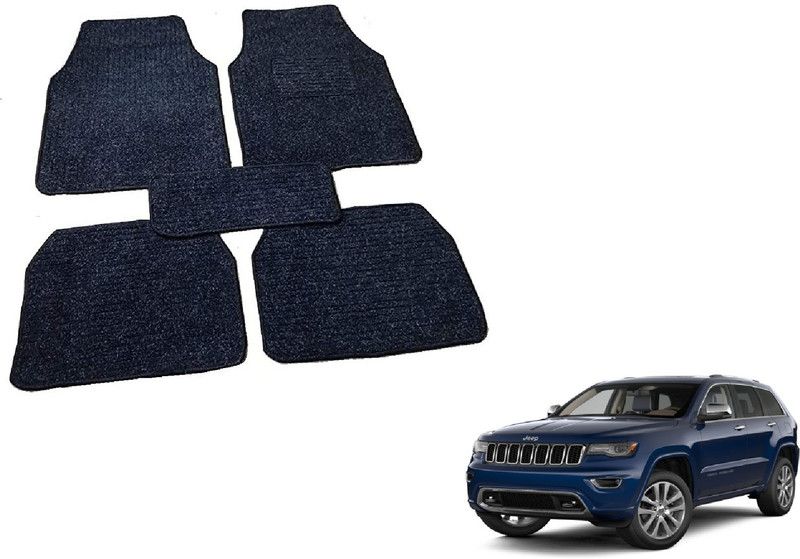 AUTYLE Fabric Standard Mat For Jeep Compass  (Black)