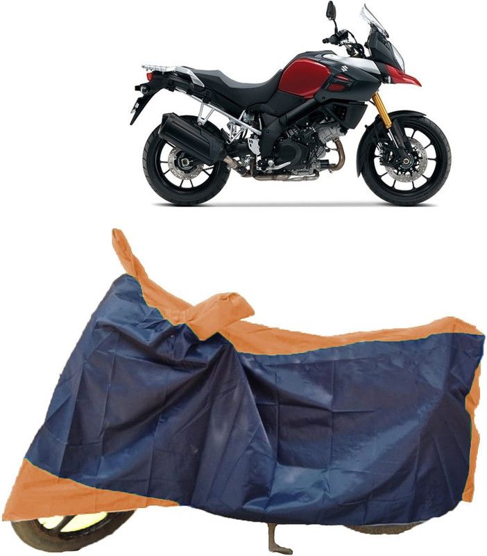 AutoFave Two Wheeler Cover for Suzuki  (V Strom 1000, Multicolor)