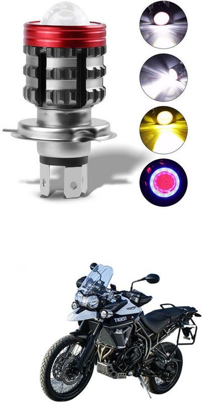 PECUNIA Universal H4 LED Headlight Bulb with Fan for Car/Motorcycles 165 Headlight, Fog Lamp Car, Motorbike LED (12 V, 20 W)  (Universal For Bike, Pack of 1)