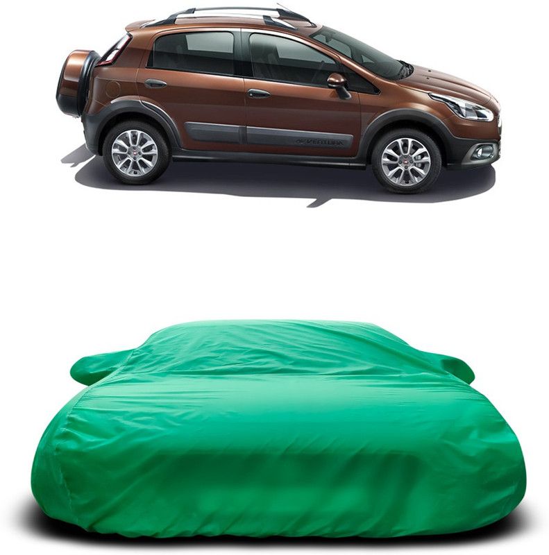 Ascension Car Cover For Fiat Avventura (With Mirror Pockets)  (Green)