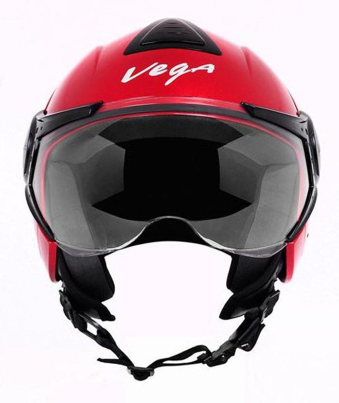 VEGA Verve Motorbike Helmet  (Red)
