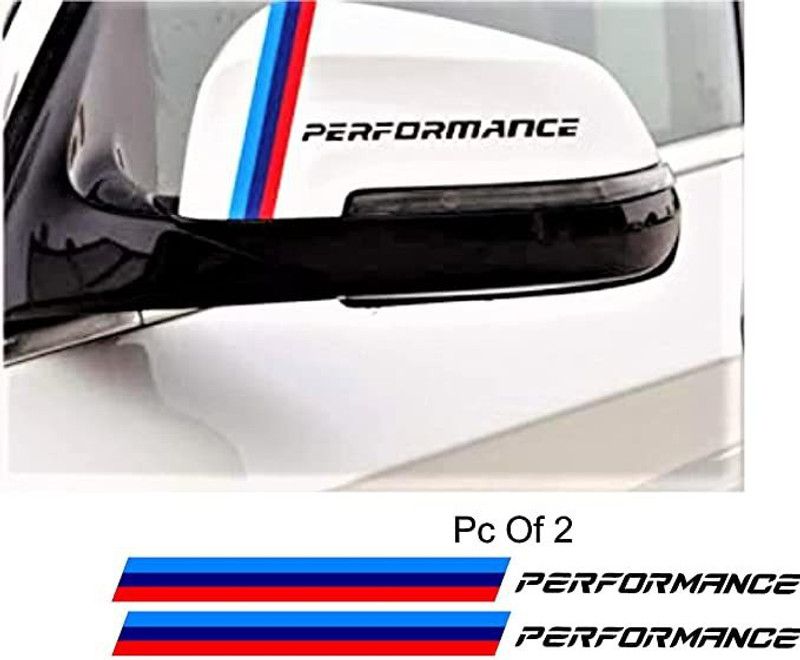 dv graphics Sticker & Decal for Car  (Blue, Red, Black)