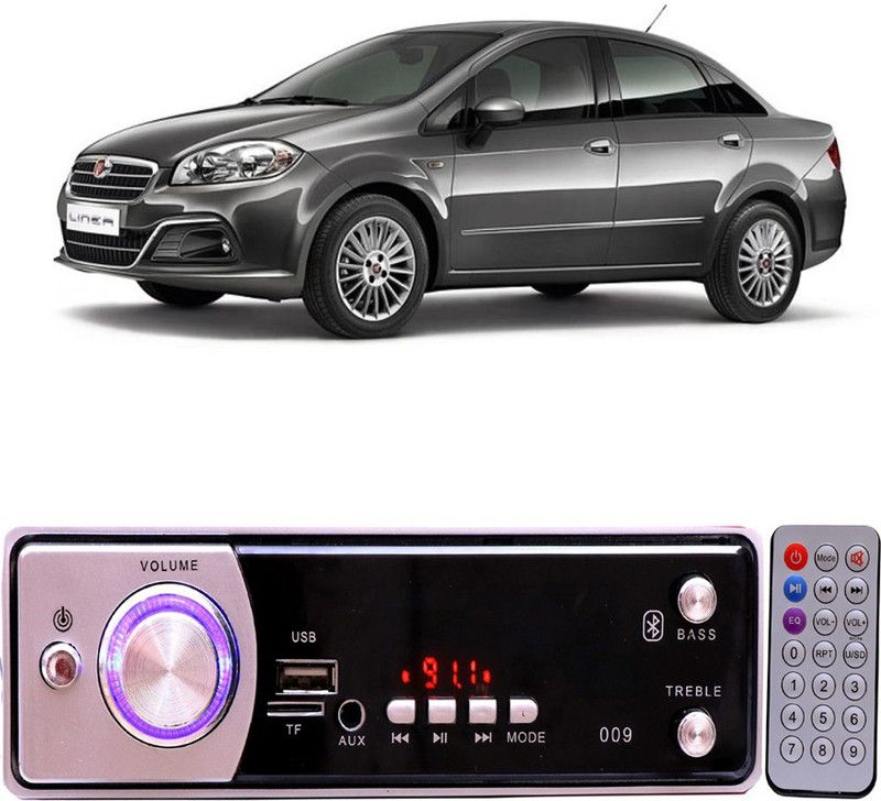 Bluedrum Silver009 BLUETOOTH/USB/SD/AUX/FM/MP3 Car Stereo ( Single Din) B-110 Car Stereo  (Single Din)