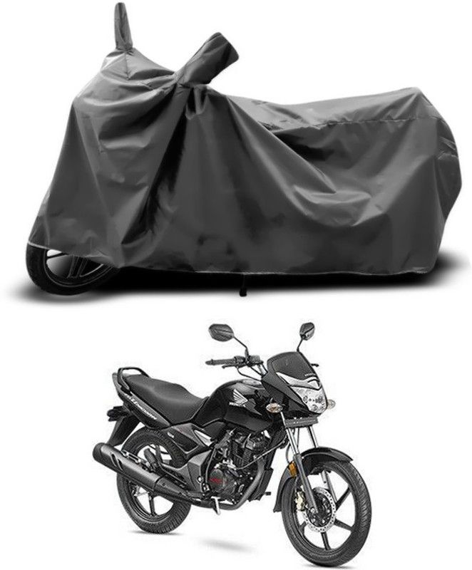 SEBOMGO Waterproof Two Wheeler Cover for Honda  (CB Unicorn 150, Grey)