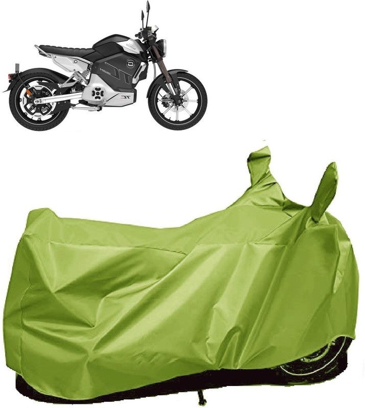 AutoFave Two Wheeler Cover for Revolt  (RV Cafe Racer, Green)