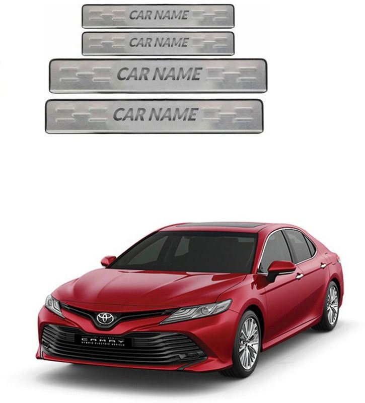 PRTEK Premium Quality Car Door Sill Scuff Plate Foot Steps 0139 Door Sill Plate