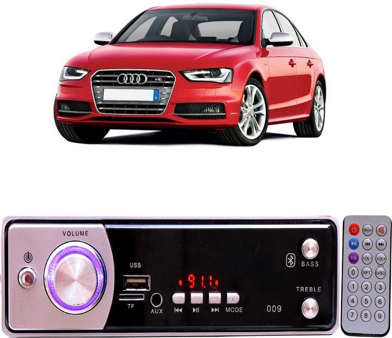 Genipap Silver009 BLUETOOTH/USB/SD/AUX/FM/MP3 Car Stereo ( Single Din) -30 Car Stereo  (Single Din)