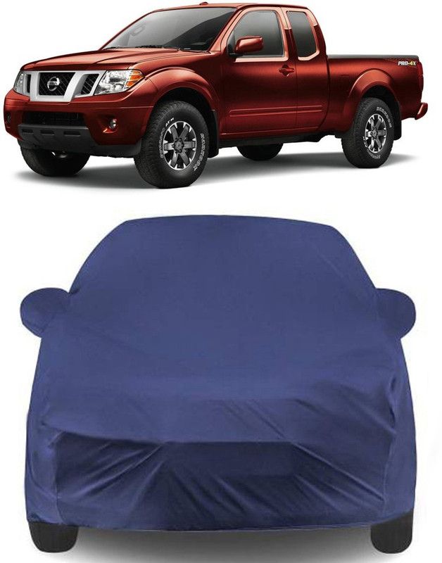 Genipap Car Cover For Nissan Frontier (With Mirror Pockets)  (Blue)