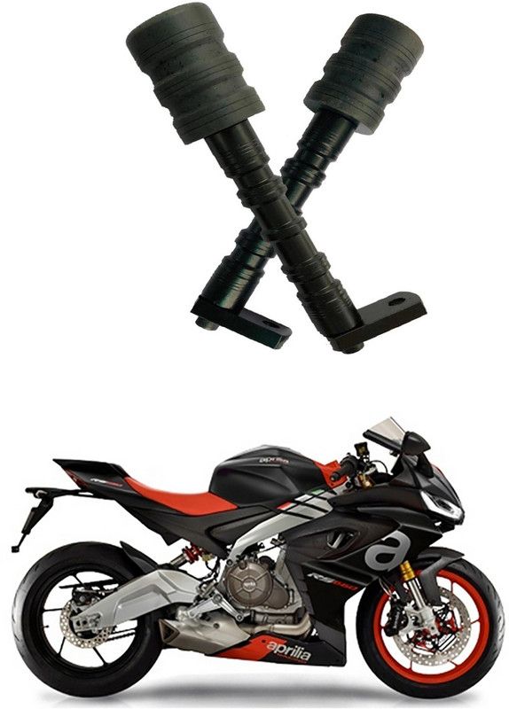 Enfield Works Super Strong Universal Bike Crash Guard Black / Slider-P-10  (Universal For Bike)