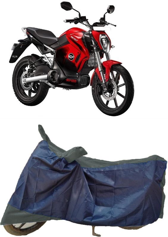 ANTOFY Two Wheeler Cover for Revolt  (Motors RV 400, Multicolor)