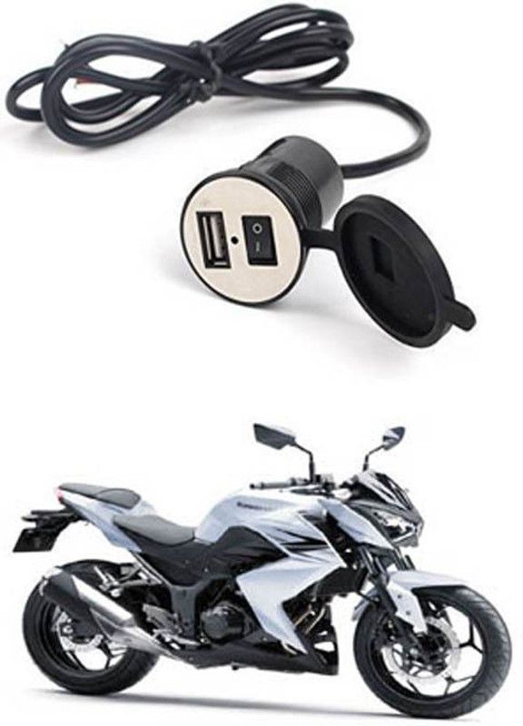 FKOK Bike USB Charger Socket Power Outlet 5V 2 A for Z250 12 A Bike Mobile Charger
