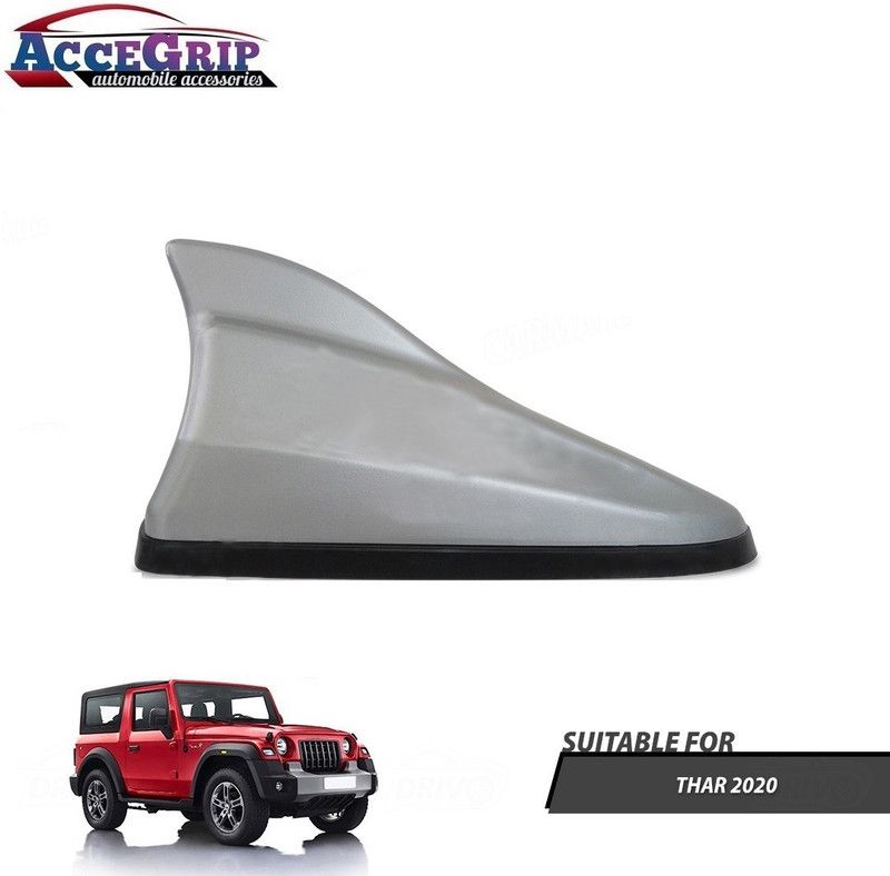 ACCEGRIP Shark Fin Antenna For Mahindra Thar 2020 ( AG-SIL126 ) Hidden Vehicle Antenna