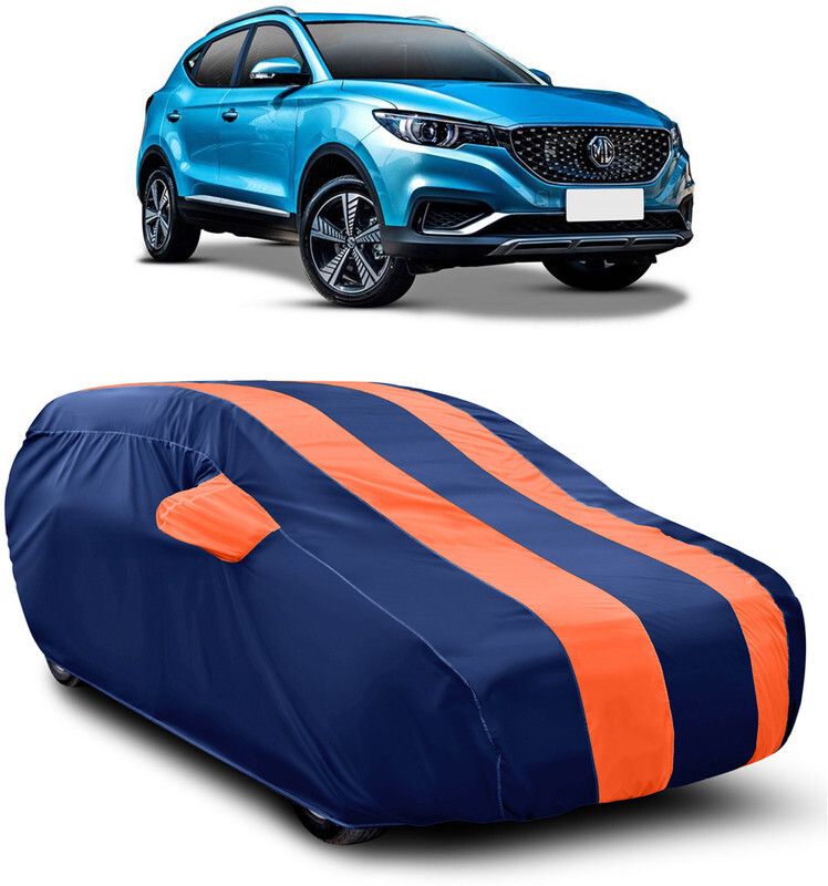 AUTOGARH Car Cover For MG ZS EV (With Mirror Pockets)  (Blue, Orange)