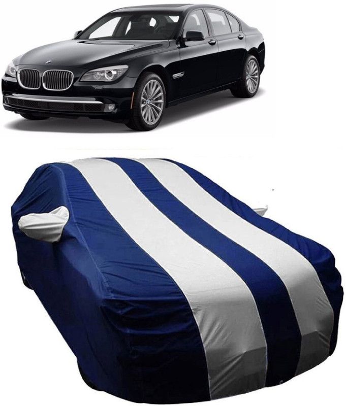 NEXTON Car Cover For BMW 725i (With Mirror Pockets)  (Blue, White)