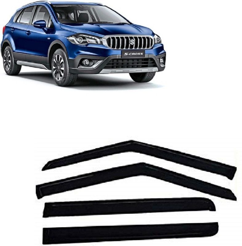 EMPICA For Non-convertibles Front, Rear Wind Deflector  (Tinted Maruti S-Cross)