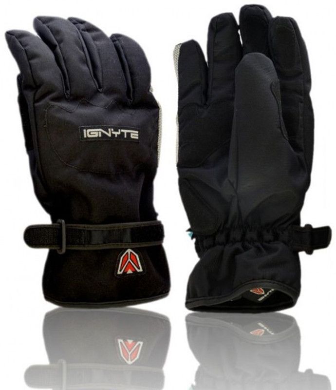IGNYTE Shin Guard M Black  (Pack of 2)