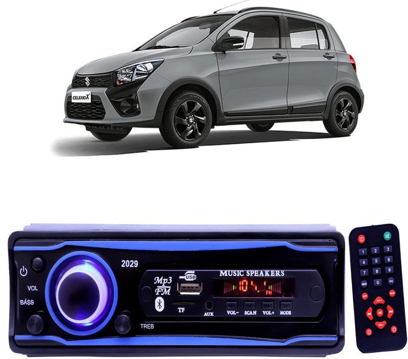 Genipap Blue 2029 USB/AUX/SD/BLUETOOTH/FM/MP3 BOOM MASTER STANDARD- G 317 Car Stereo  (Single Din)