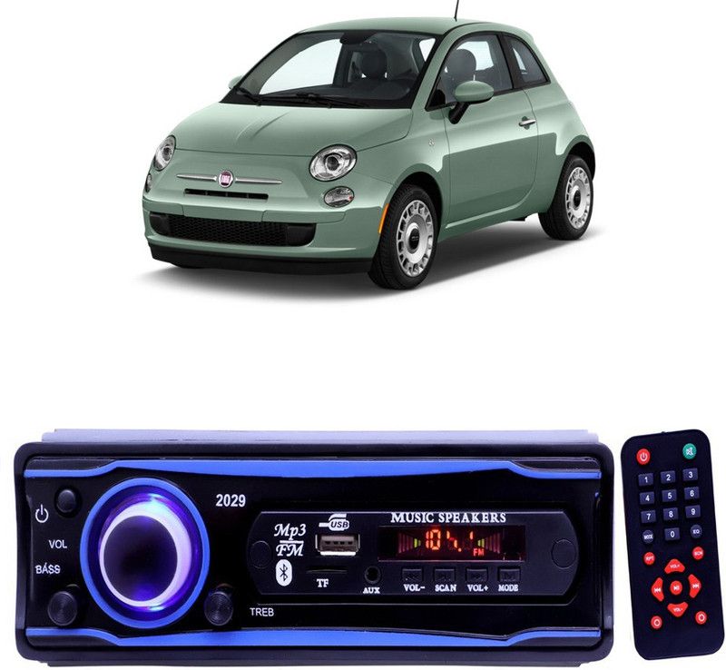 YUNEIK Blue 2029 USB/AUX/SD/BLUETOOTH/FM/MP3 BOOM MASTER STANDARD- Y 102 Car Stereo  (Single Din)