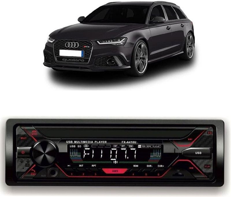 Purpleheart Car Stereo FX- A100U Car Stereo with Bluetooth, USB, SD Card , Aux P-27 Car Stereo  (Single Din)