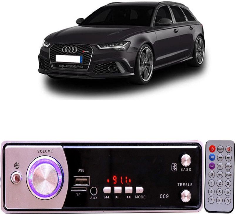 Bluedrum Silver009 BLUETOOTH/USB/SD/AUX/FM/MP3 Car Stereo ( Single Din) B-27 Car Stereo  (Single Din)