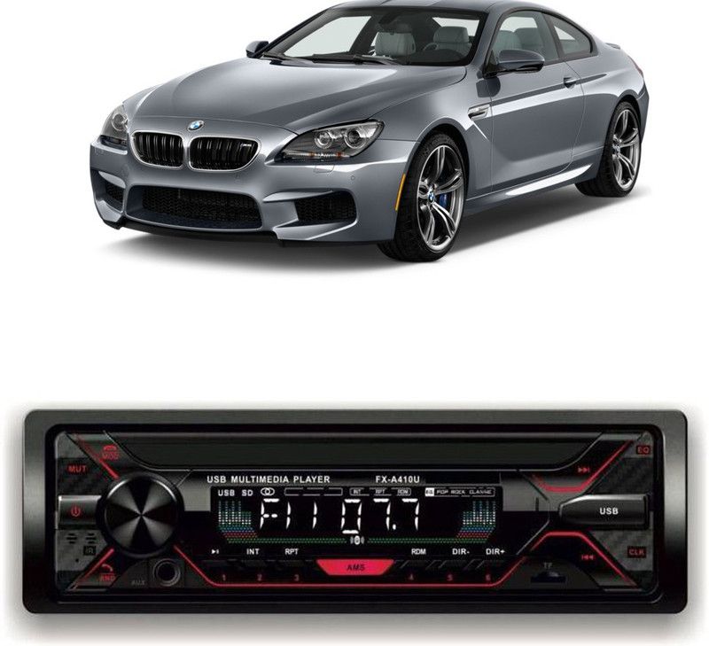 Bluedrum Car Stereo FX- A100U Car Stereo with Bluetooth, USB, SDCard , Aux B-68 Car Stereo  (Single Din)