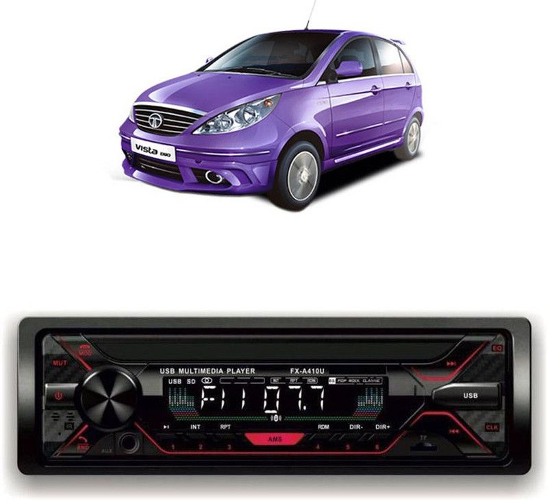 Bluedrum Car Stereo FX- A100U Car Stereo with Bluetooth, USB, SDCard , Aux B-560 Car Stereo  (Single Din)