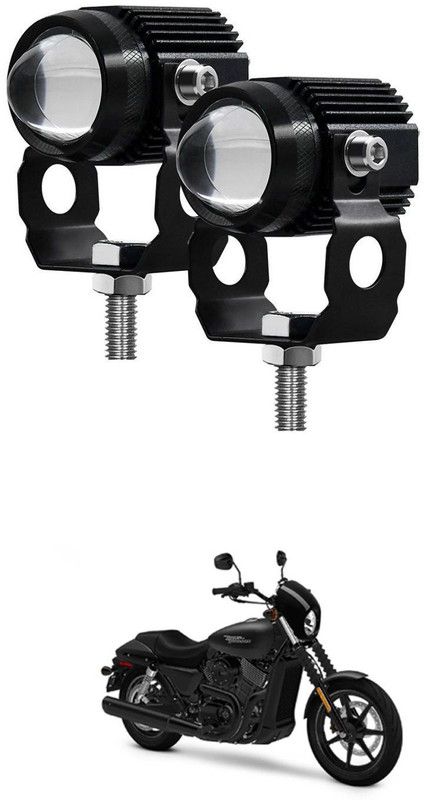 PECUNIA Universal for car and bike Mini LED light pods 2inch LED Driving Lights 362 Headlight, Fog Lamp Car, Motorbike LED for Harley Davidson (12 V, 55 W)  (Street 750, Pack of 2)