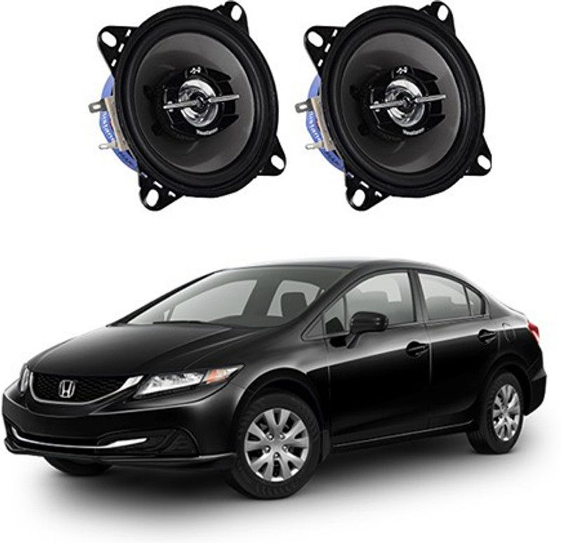 KBC INTERNATIONAL Extra Bass Loud Speaker for Honda Civic Honda Civic Car Speaker Coaxial Car Speaker  (500 W)