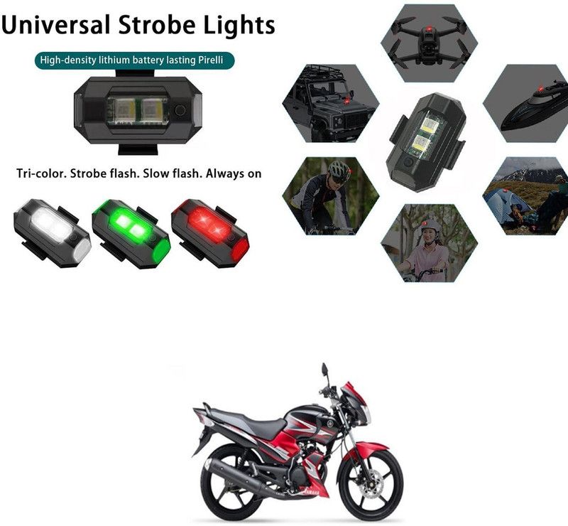 XZRTZ LED Fog Light for Yamaha SS 125
