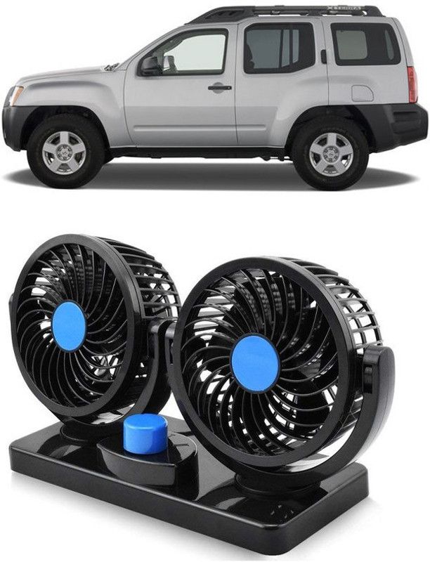 Amulite Car Fan 12V 360 Head 2 Speed Quiet Strong for All Vehicles-CF459 Car Interior Fan  (12 V)