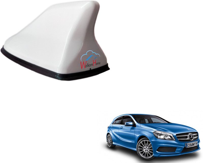WolkomHome High performance Shark Fin Antenna White color Car FM Radio Signal Aerials for Mercedes-benz A Class Shark_Fin_White_Mercedes-benz_A_Class Satellite Vehicle Antenna