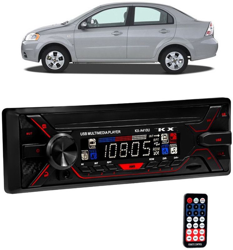 Dvis Car Stereo FX- A100U Car Stereo with Bluetooth, USB, SD Card , Aux D-1044 Car Stereo  (Single Din)