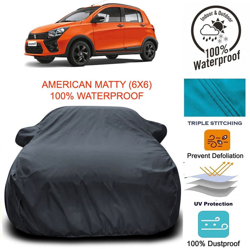 Dvis Car Cover For Maruti Suzuki Celerio X (With Mirror Pockets)  (Grey)